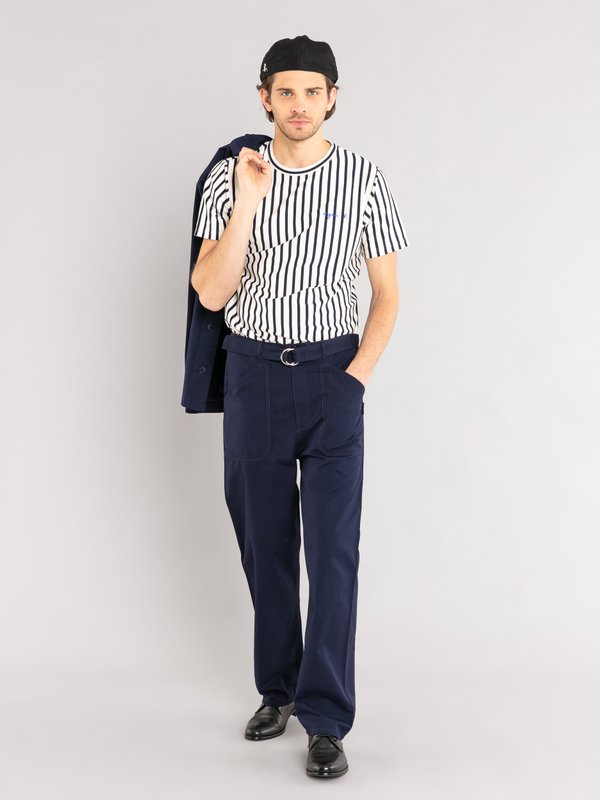 navy blue and white striped coulos t-shirt_11