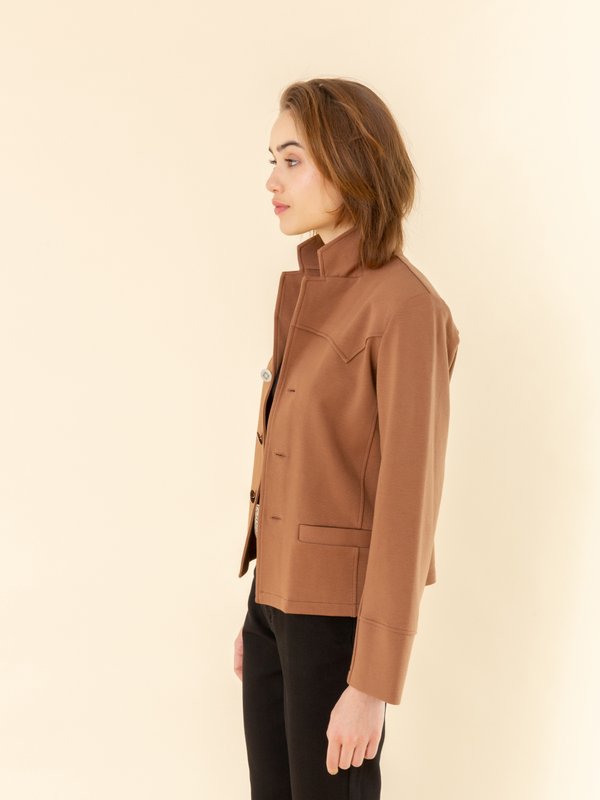 brown Western jacket_13