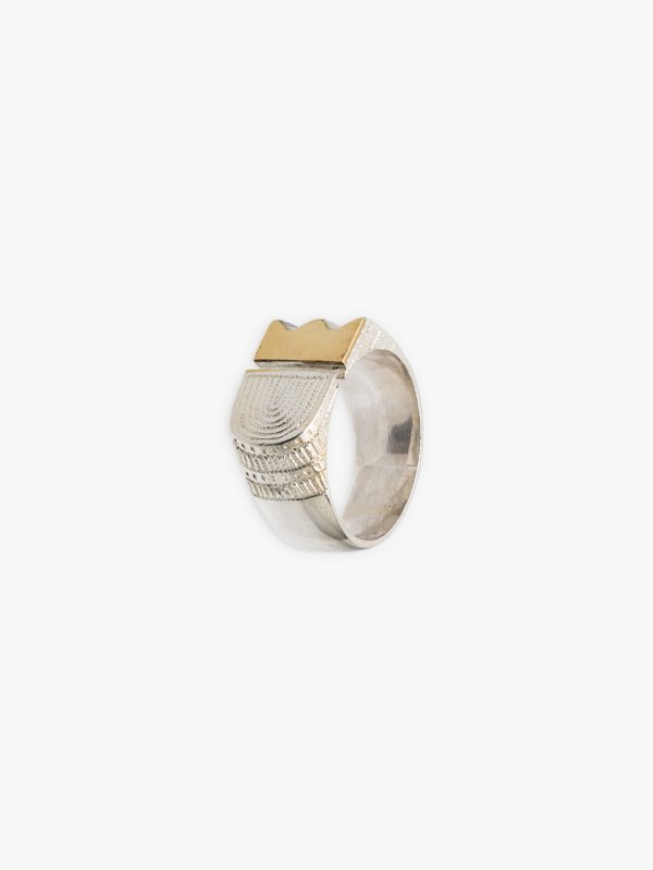 agnÃ¨s b. and Ombre Claire unisex henry silver ring_1